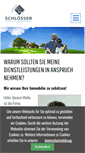 Mobile Screenshot of immobilien-schloesser.com